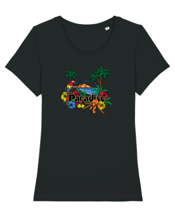 Paradise Island Parot Black