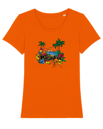Paradise Island Parot Bright Orange