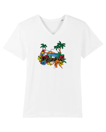 Paradise Island Parot White