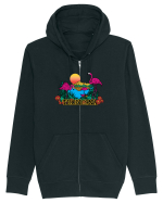Tropicana Flamingo Sunset Hanorac cu fermoar Unisex Connector