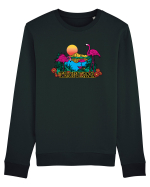 Tropicana Flamingo Sunset Bluză mânecă lungă Unisex Rise