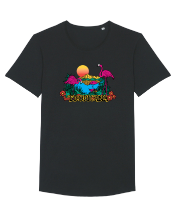 Tropicana Flamingo Sunset Black
