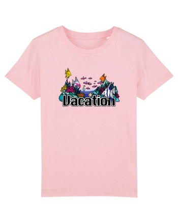 Vacation Fish Ocean Cotton Pink