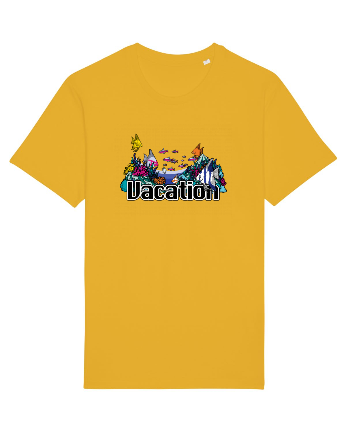 Tricou mânecă scurtă Unisex Rocker Spectra Yellow