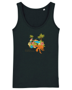 Island Crab Parrot Retro Maiou Damă Dreamer