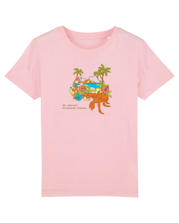 Island Crab Parrot Retro Cotton Pink
