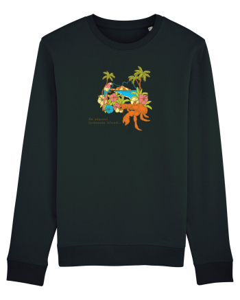Island Crab Parrot Retro Black