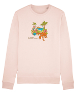 Island Crab Parrot Retro Bluză mânecă lungă Unisex Rise