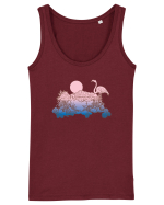 Flamingo Sunset Retro Maiou Damă Dreamer