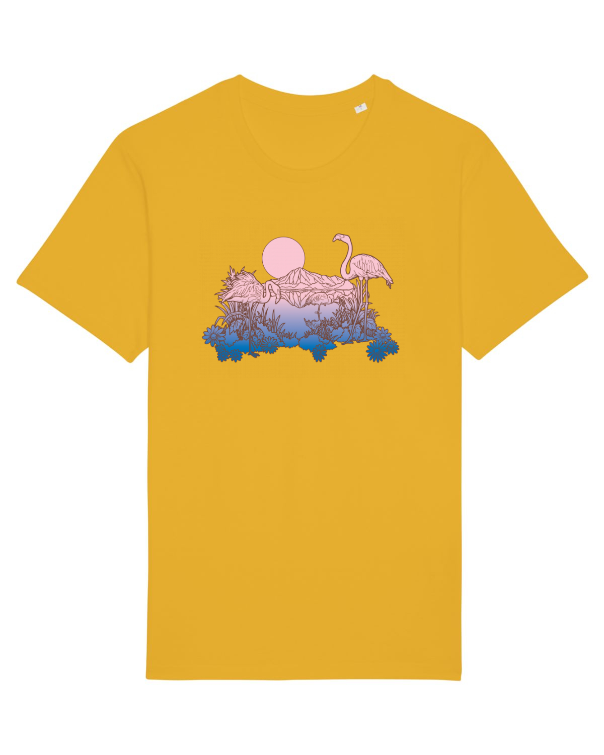 Tricou mânecă scurtă Unisex Rocker Spectra Yellow