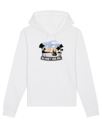 Resort Sailing Retro White