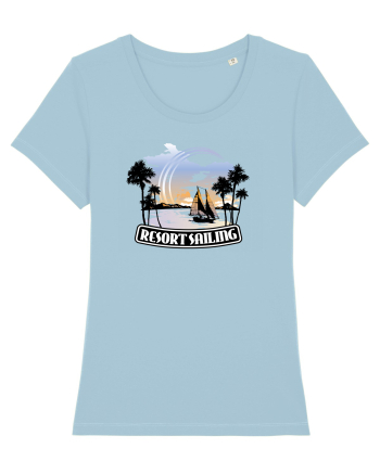 Resort Sailing Retro Sky Blue