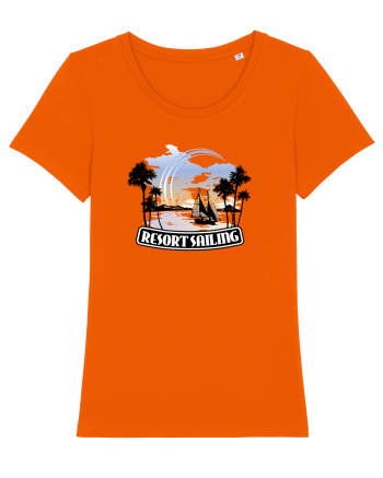 Resort Sailing Retro Bright Orange