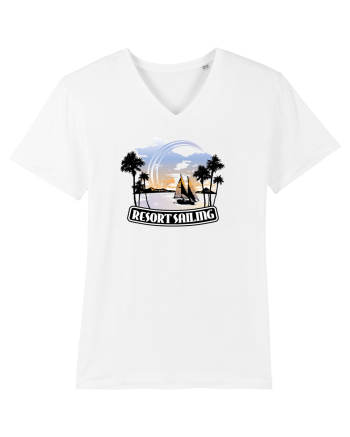 Resort Sailing Retro White