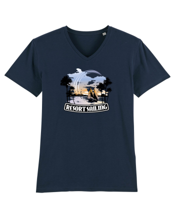 Resort Sailing Retro French Navy