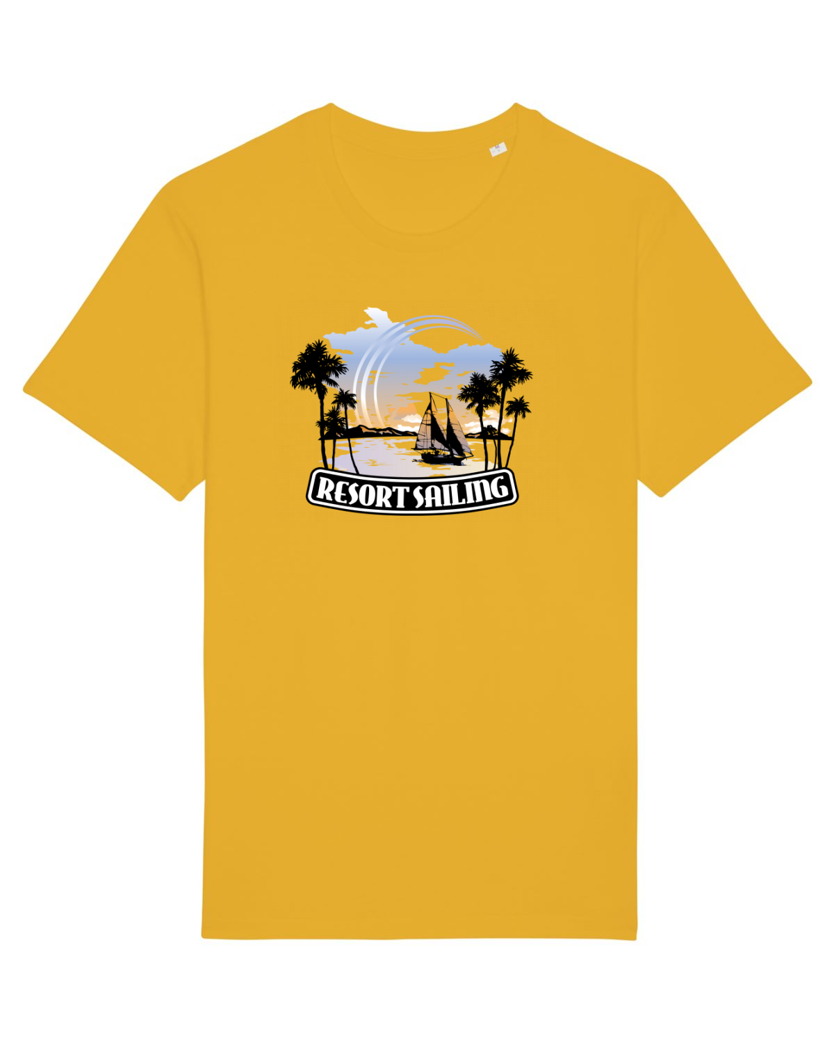 Tricou mânecă scurtă Unisex Rocker Spectra Yellow