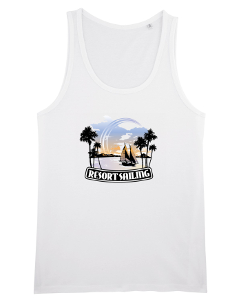 Resort Sailing Retro White