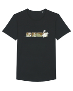 Island Surf Sport Tricou mânecă scurtă guler larg Bărbat Skater