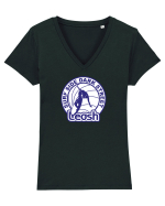 Surf Side Dark Street Tricou mânecă scurtă guler V Damă Evoker