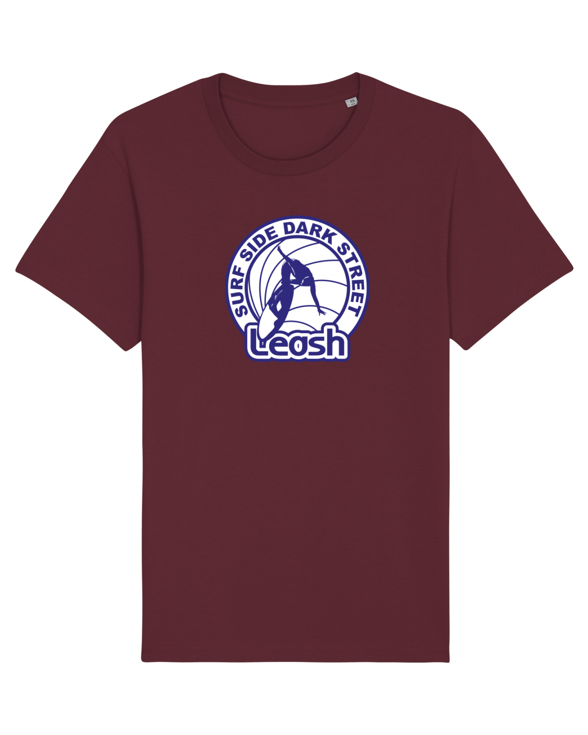 Tricou mânecă scurtă Unisex Rocker Burgundy