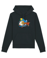 Spray Retro Flowers Hanorac Unisex Drummer
