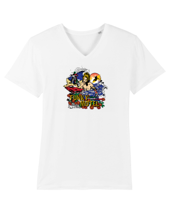 Funky Motel Retro White