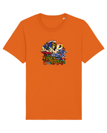 Funky Motel Retro Bright Orange