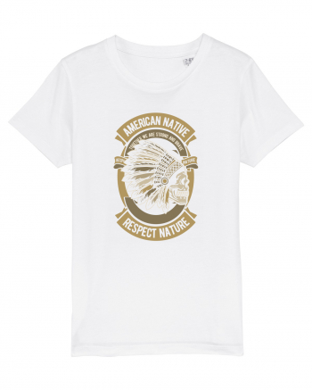 American Native Skull White