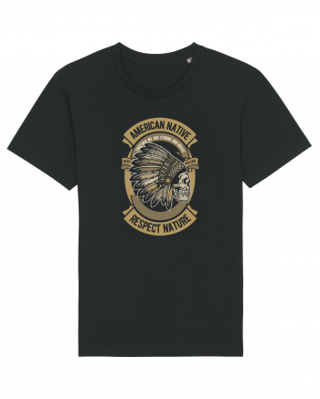 American Native Skull Black