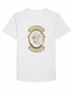 American Native Skull Tricou mânecă scurtă guler larg Bărbat Skater
