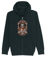 Astronaut Skull Hanorac cu fermoar Unisex Connector