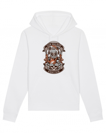 Astronaut Skull White