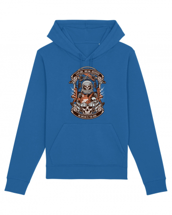 Astronaut Skull Royal Blue