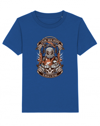 Astronaut Skull Majorelle Blue