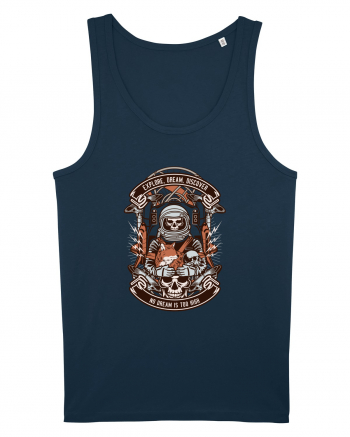 Astronaut Skull Navy