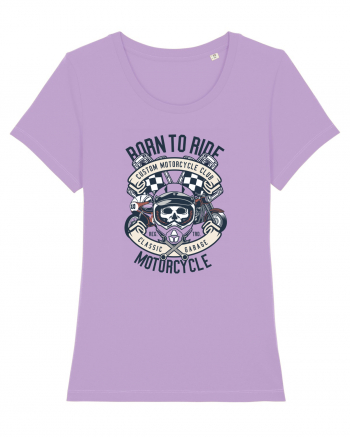 Born To Ride SKull Lavender Dawn