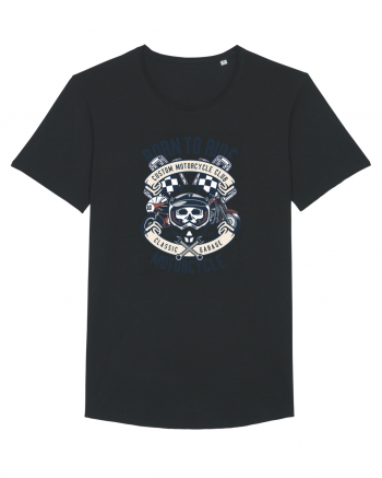 Born To Ride SKull Black