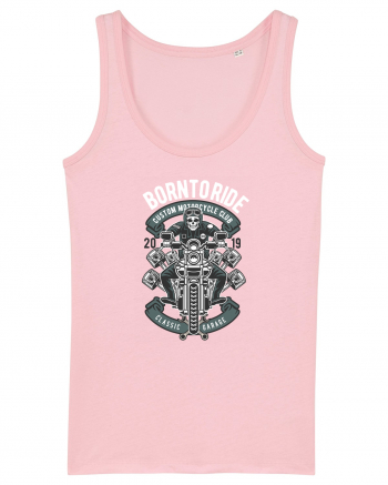 Born To Ride SKeleton Cotton Pink