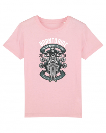 Born To Ride SKeleton Cotton Pink