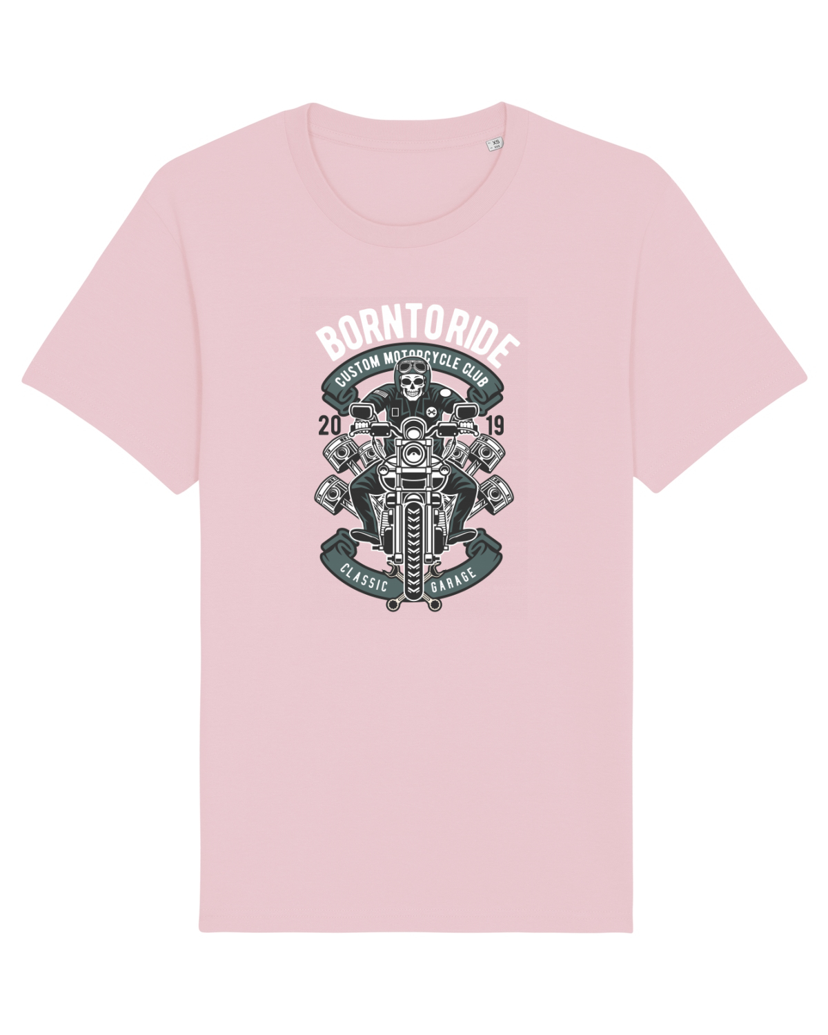 Tricou mânecă scurtă Unisex Rocker Cotton Pink
