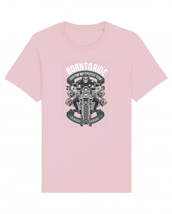 Born To Ride SKeleton Cotton Pink