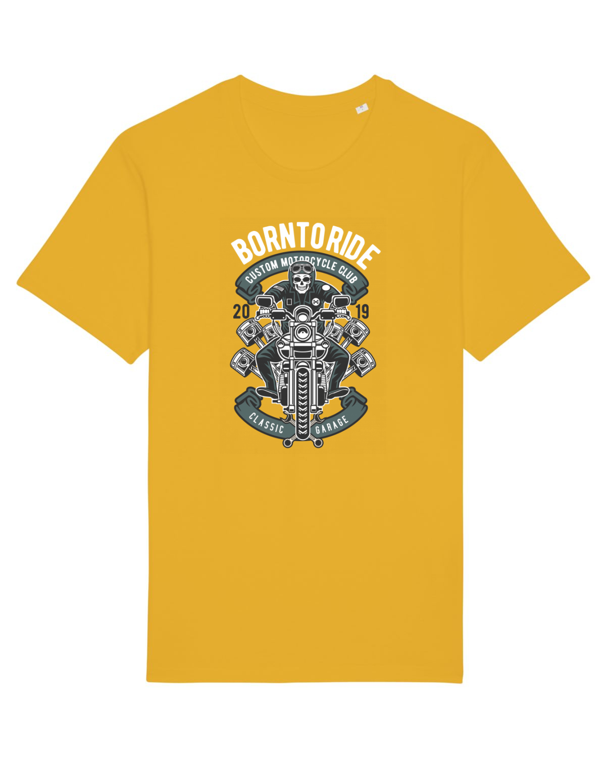 Tricou mânecă scurtă Unisex Rocker Spectra Yellow