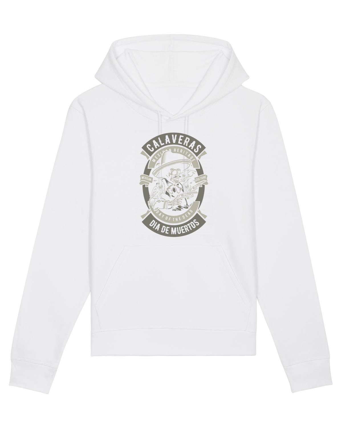 Hanorac Unisex Drummer White