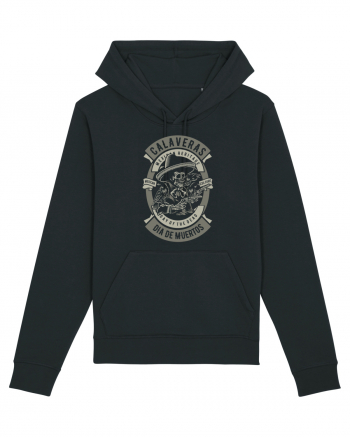 Dia De Muertos Gringo Skull Black
