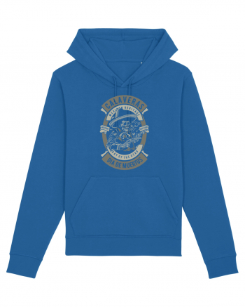 Dia De Muertos Gringo Skull Royal Blue