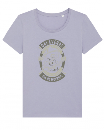 Dia De Muertos Gringo Skull Lavender