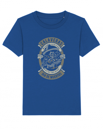 Dia De Muertos Gringo Skull Majorelle Blue
