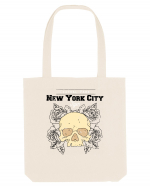 New York City Skull Sacoșă textilă