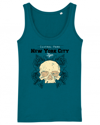 New York City Skull Ocean Depth
