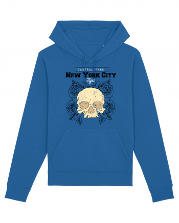 New York City Skull Royal Blue